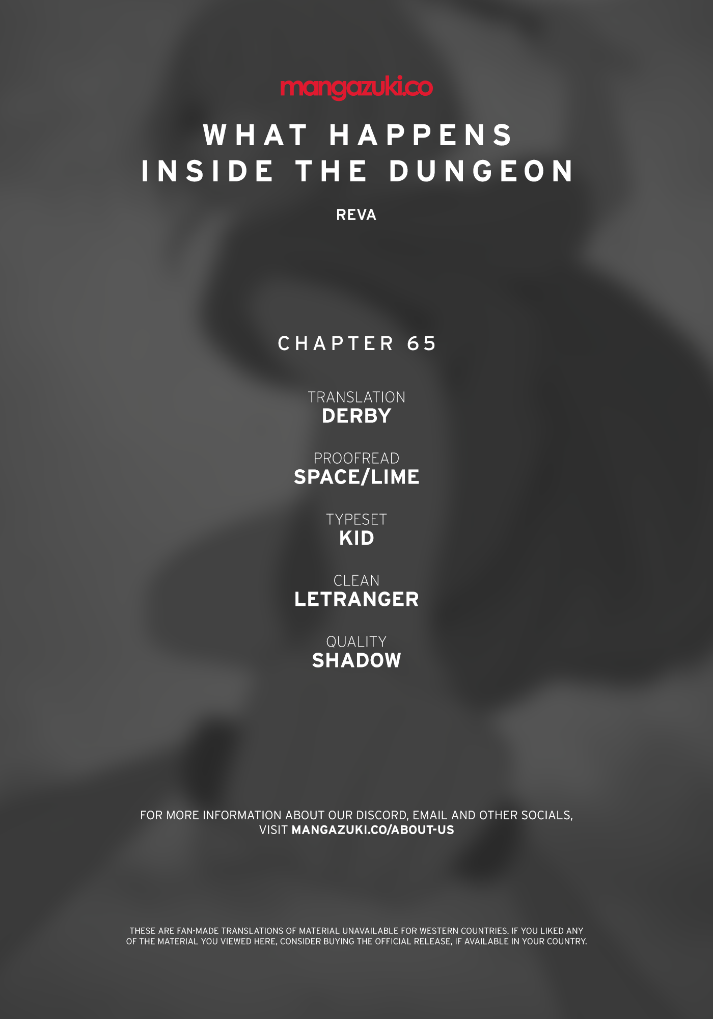 What Happens Inside the Dungeon Chapter 65 page 1 - Chapter 65