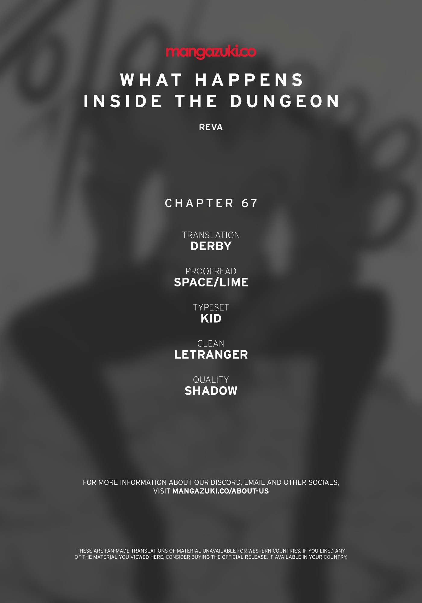 What Happens Inside the Dungeon Chapter 67 page 1 - Chapter 67