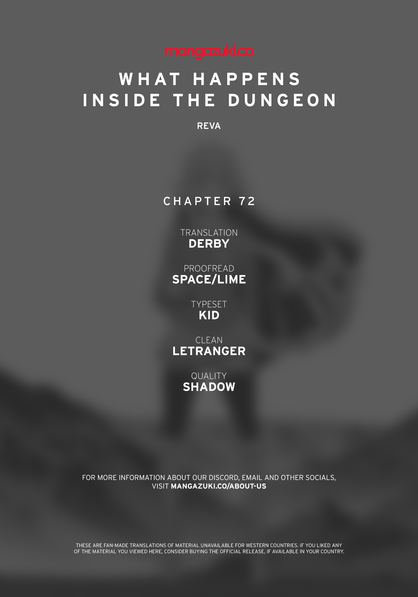 What Happens Inside the Dungeon Chapter 72 page 1 - Chapter 72