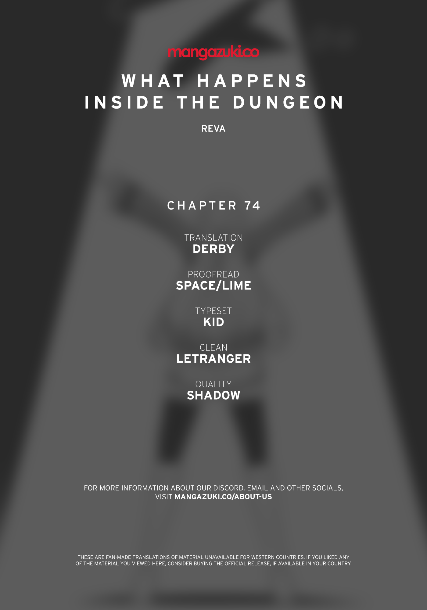 What Happens Inside the Dungeon Chapter 74 page 1 - Chapter 74