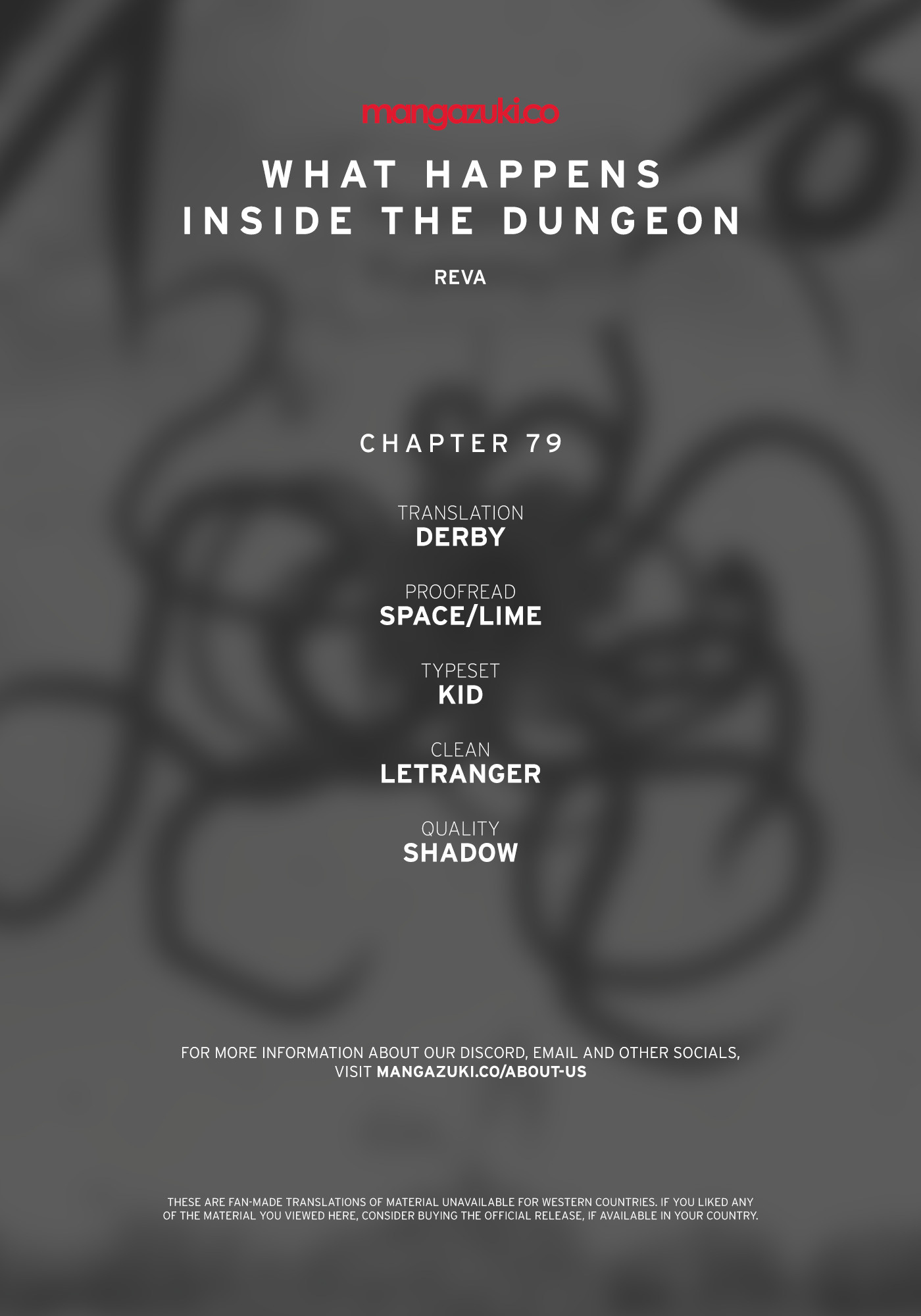 What Happens Inside the Dungeon Chapter 79 page 1 - Chapter 79
