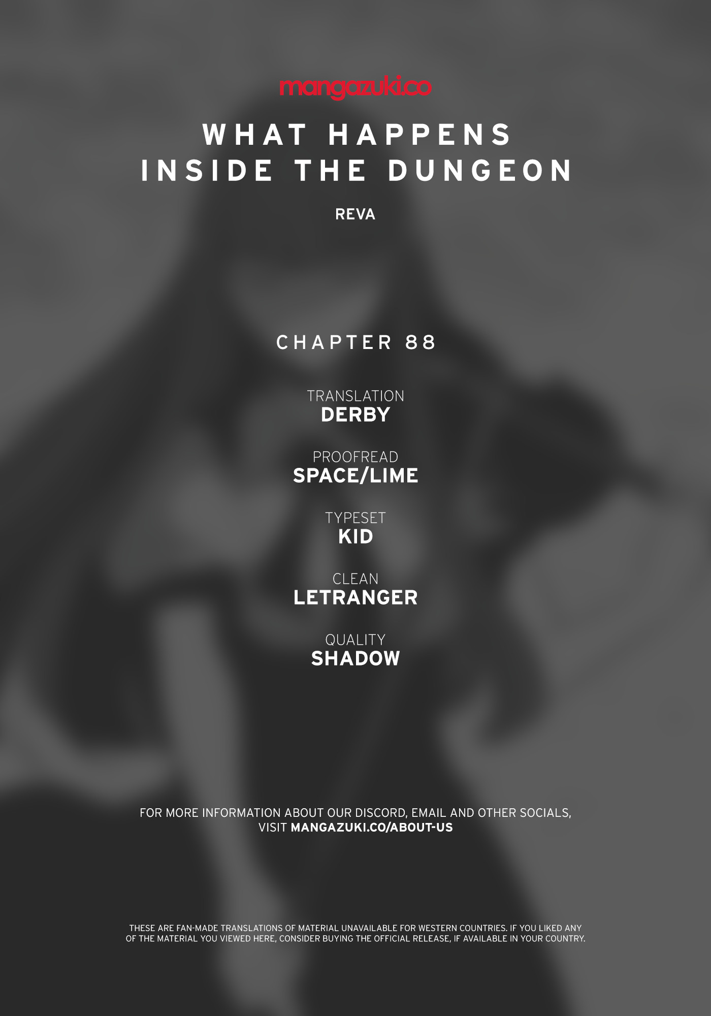 What Happens Inside the Dungeon Chapter 88 page 1 - Chapter 88