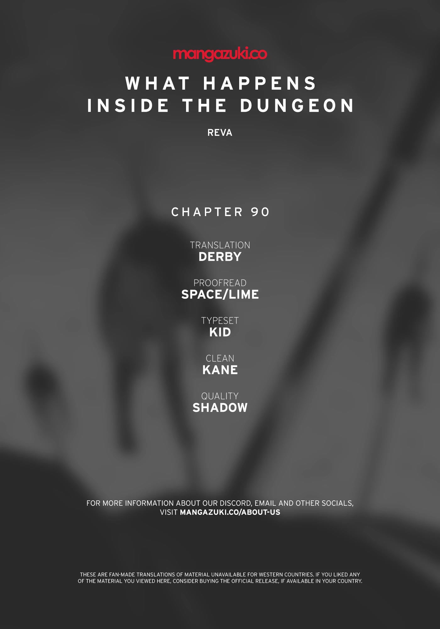 What Happens Inside the Dungeon Chapter 90 page 1 - Chapter 90