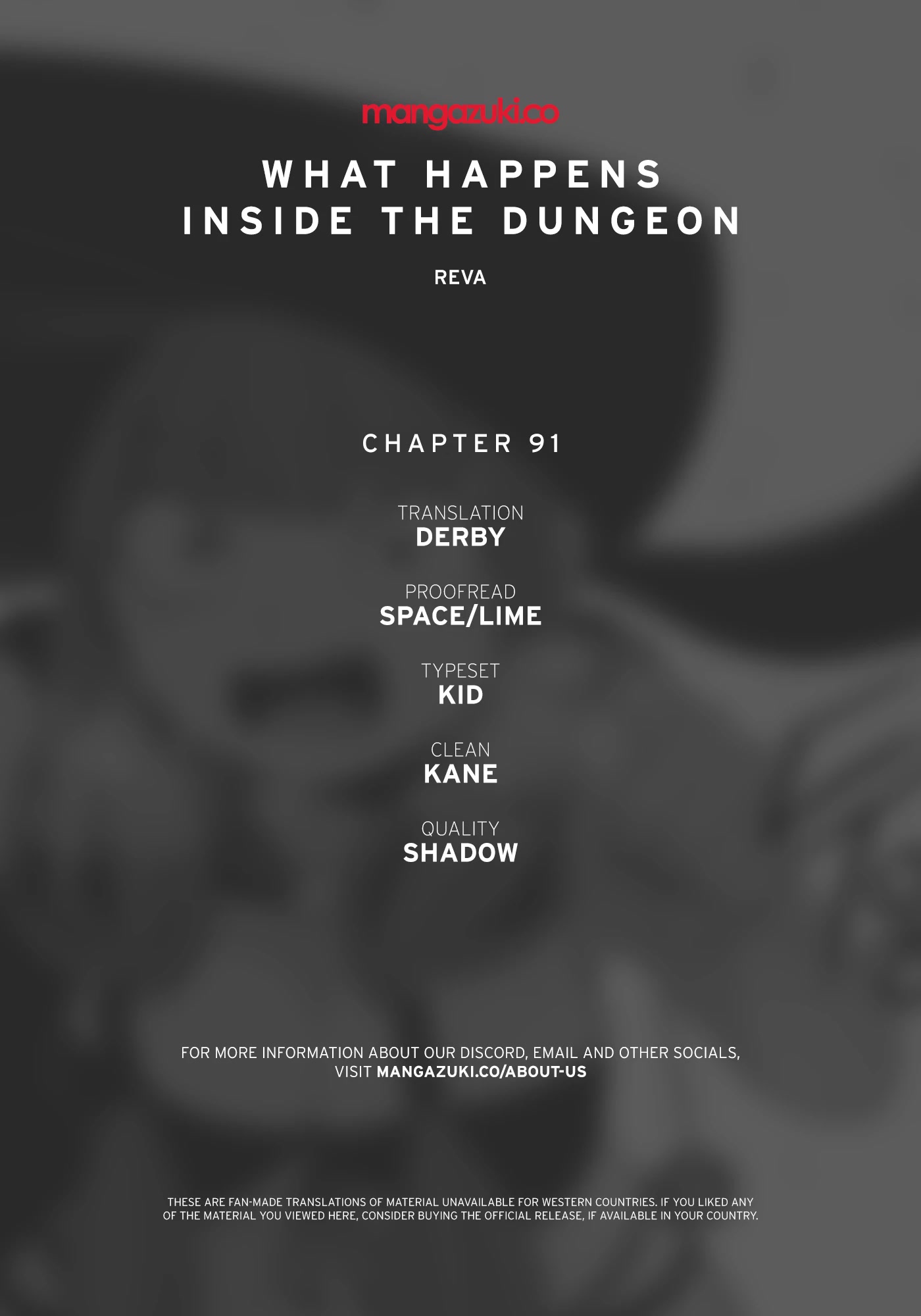 What Happens Inside the Dungeon Chapter 91 page 1 - Chapter 91
