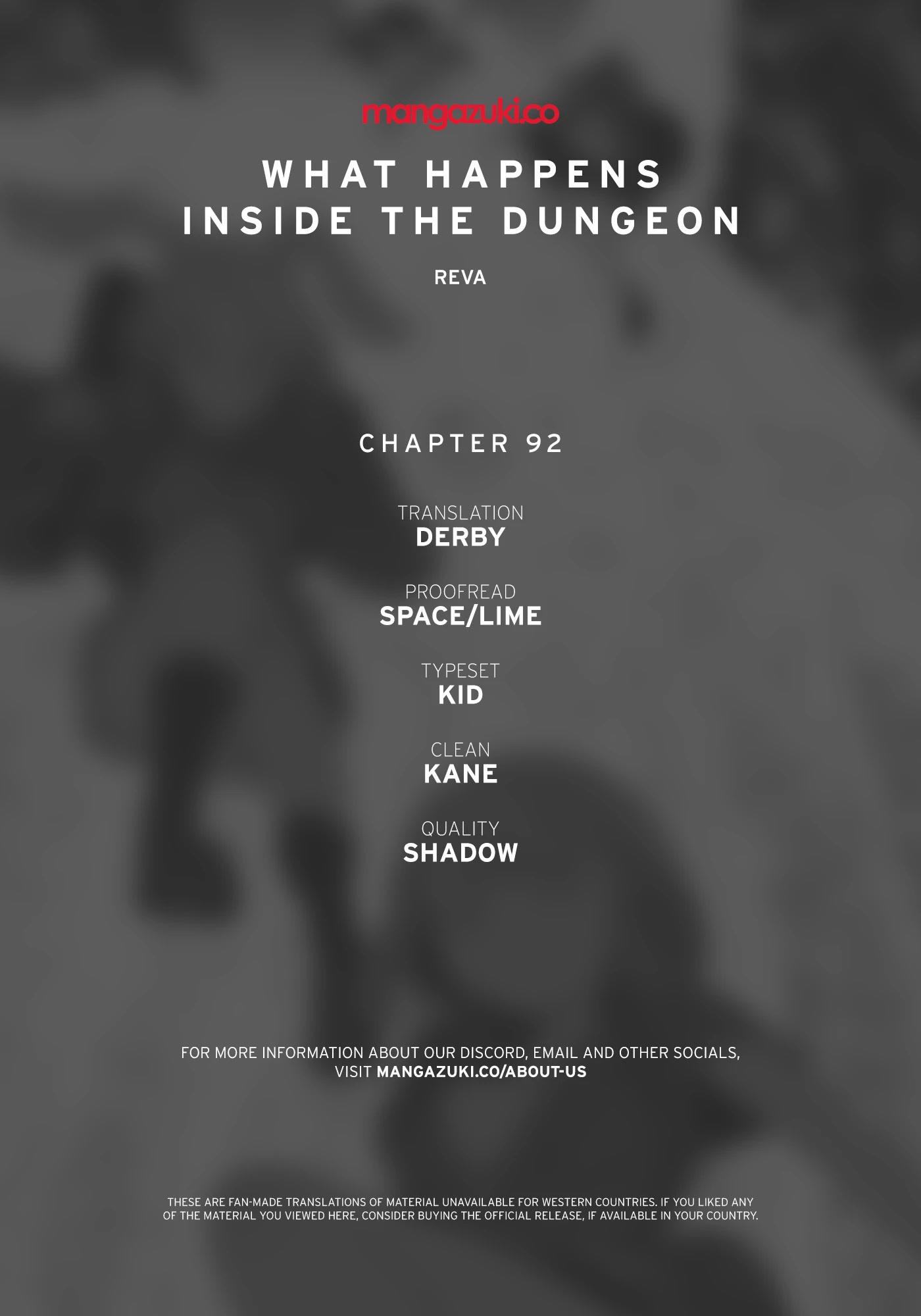 What Happens Inside the Dungeon Chapter 92 page 1 - Chapter 92