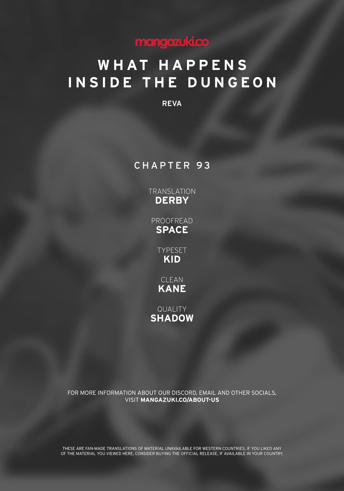 What Happens Inside the Dungeon Chapter 93 page 1 - Chapter 93