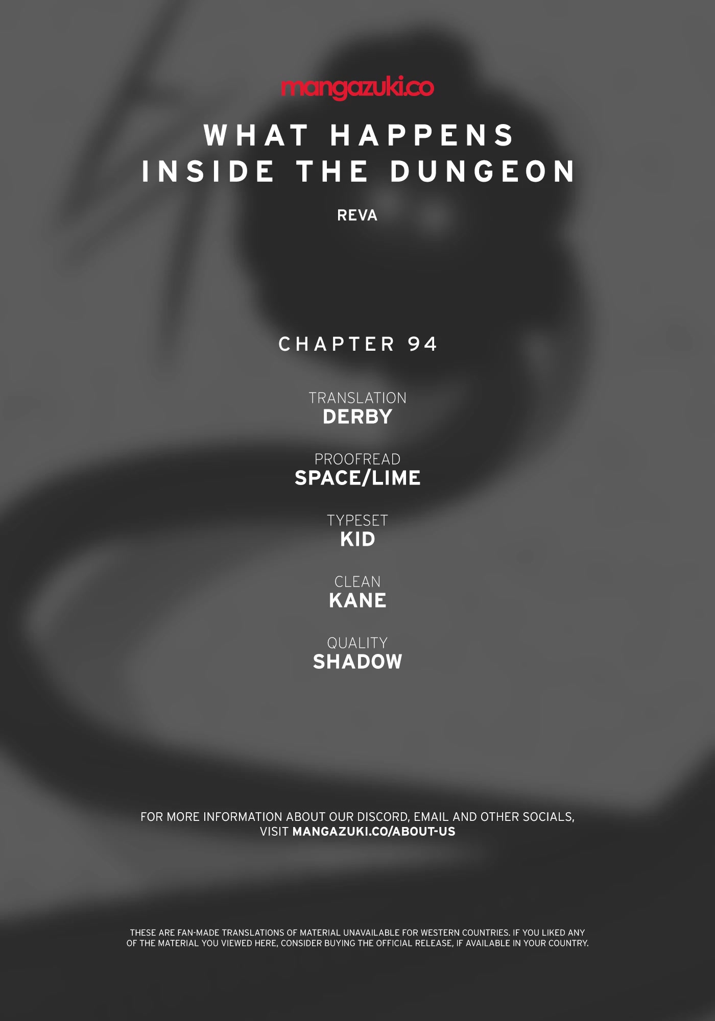 What Happens Inside the Dungeon Chapter 94 page 1 - Chapter 94