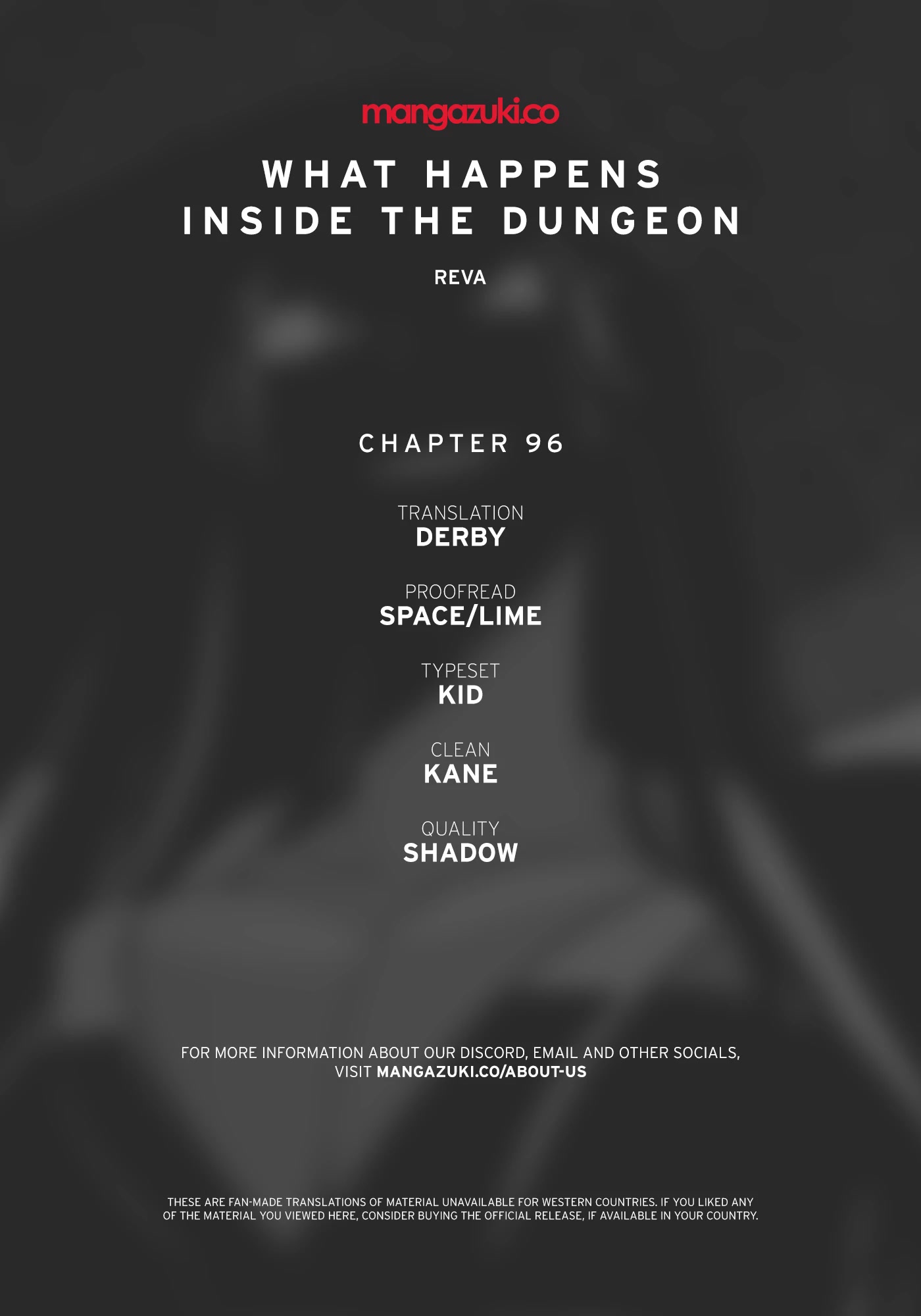 What Happens Inside the Dungeon Chapter 96 page 1 - Chapter 96