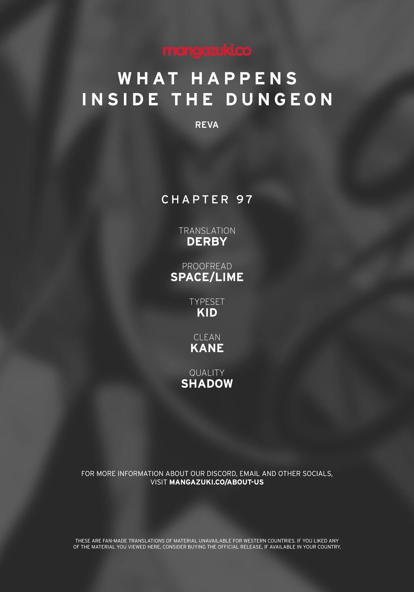 What Happens Inside the Dungeon Chapter 97 page 1 - Chapter 97