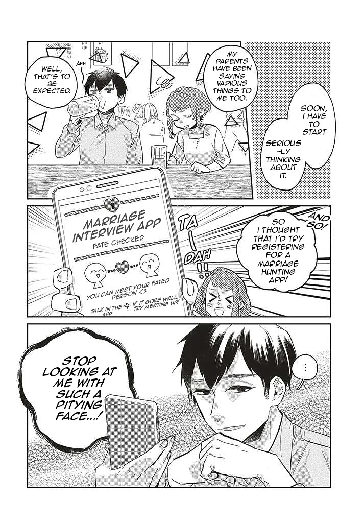 What He Who Doesn't Believe in Fate Says Chapter 1 page 8 - Chapter 1