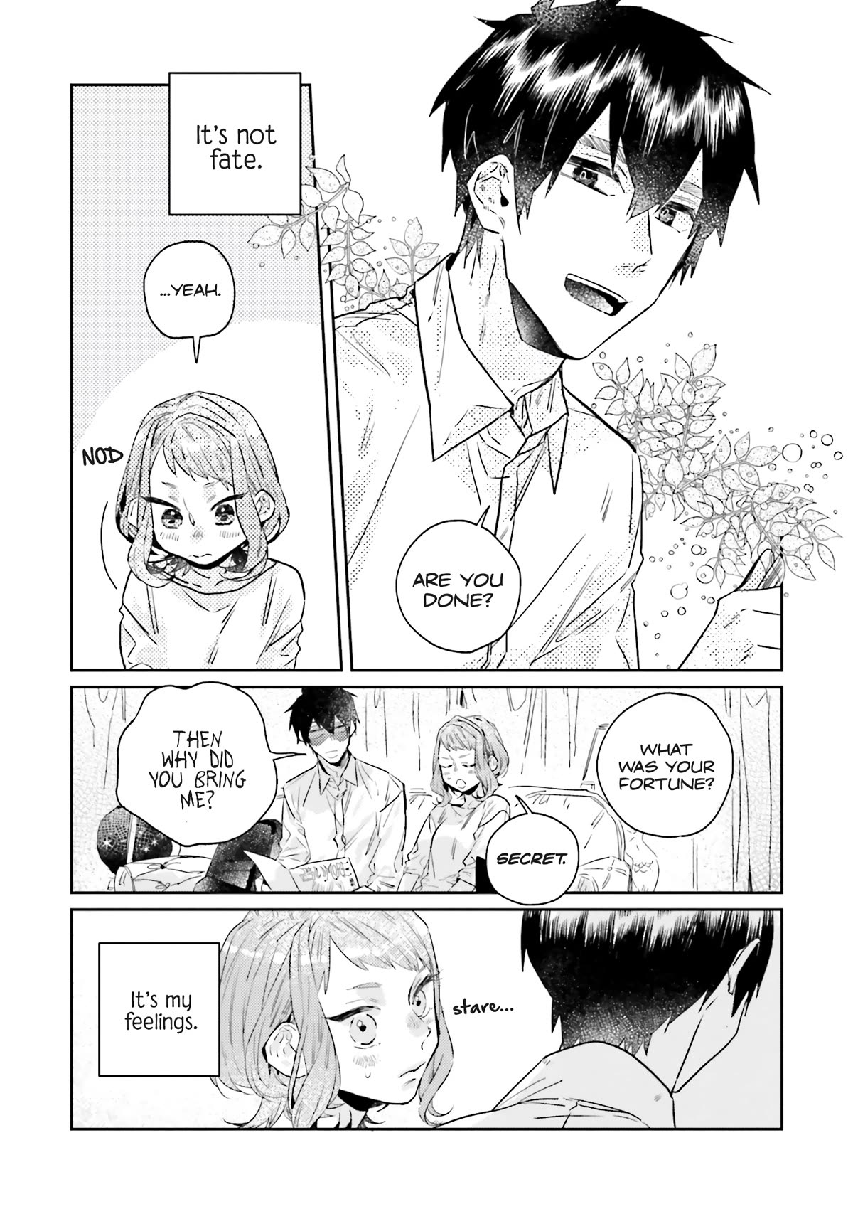 What He Who Doesn't Believe in Fate Says Chapter 12 page 11 - Chapter 12