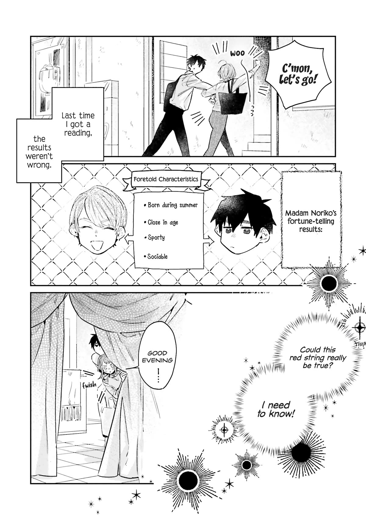 What He Who Doesn't Believe in Fate Says Chapter 12 page 2 - Chapter 12