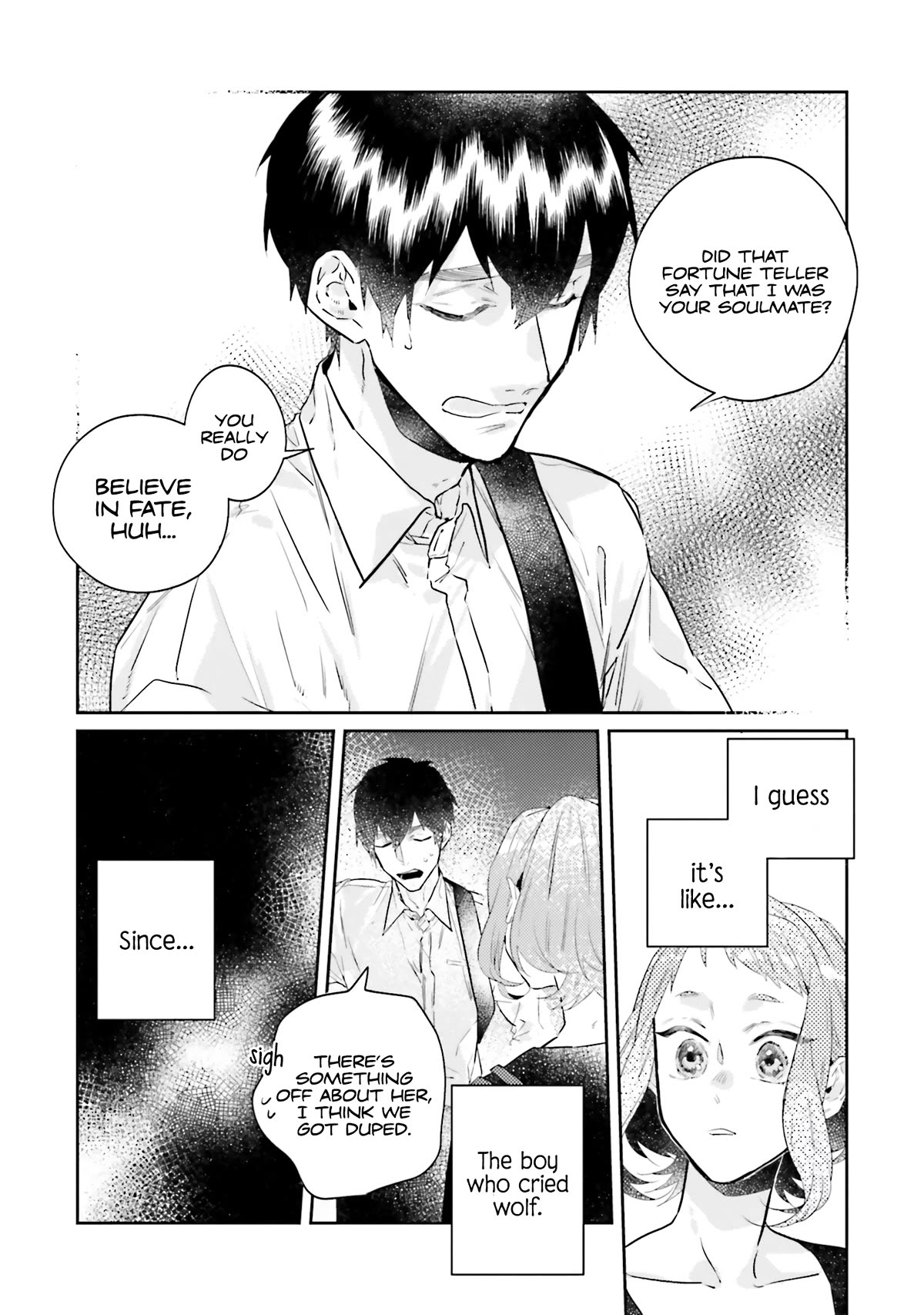 What He Who Doesn't Believe in Fate Says Chapter 14 page 3 - Chapter 14