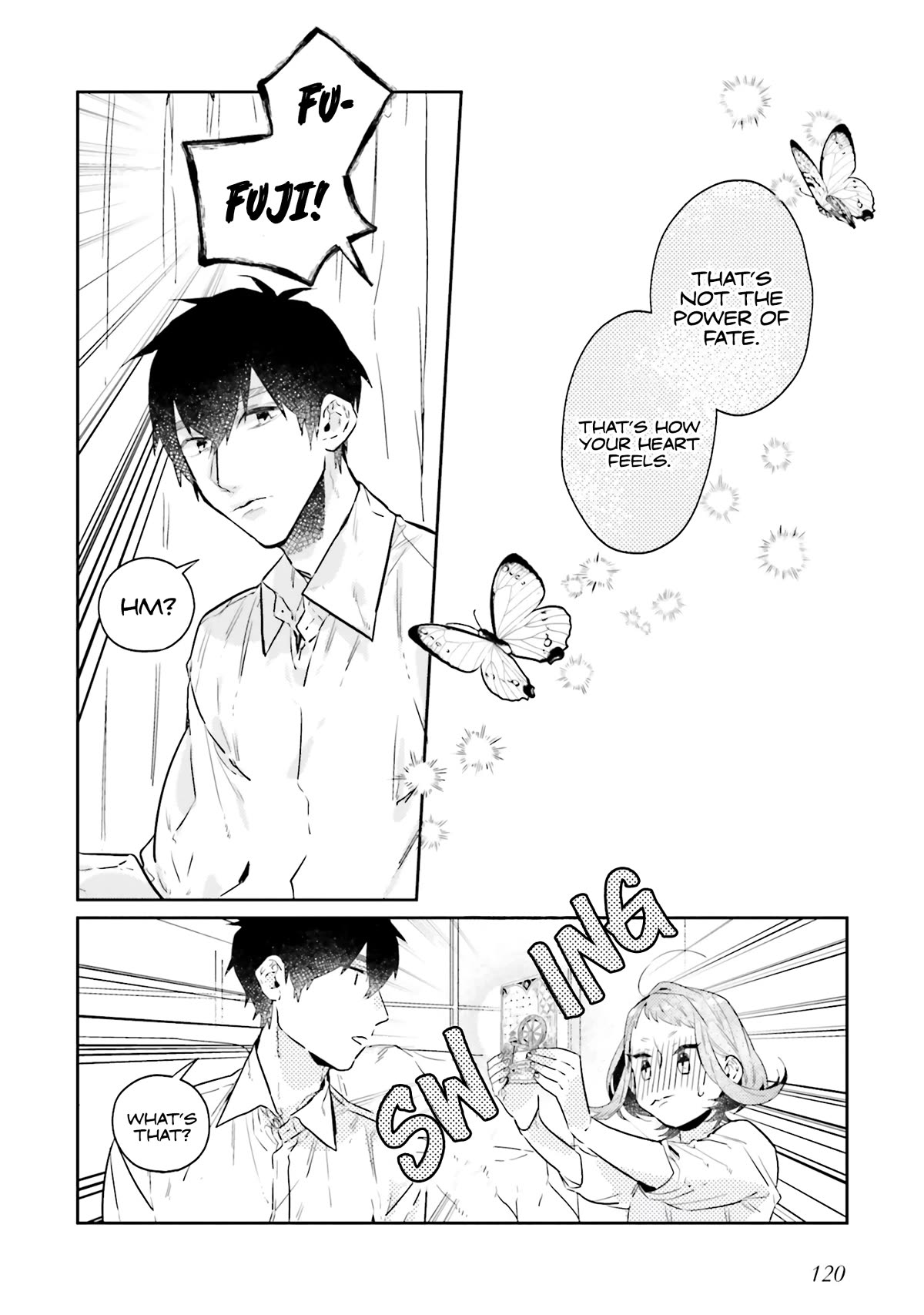 What He Who Doesn't Believe in Fate Says Chapter 15.1 page 6 - Chapter 15.1
