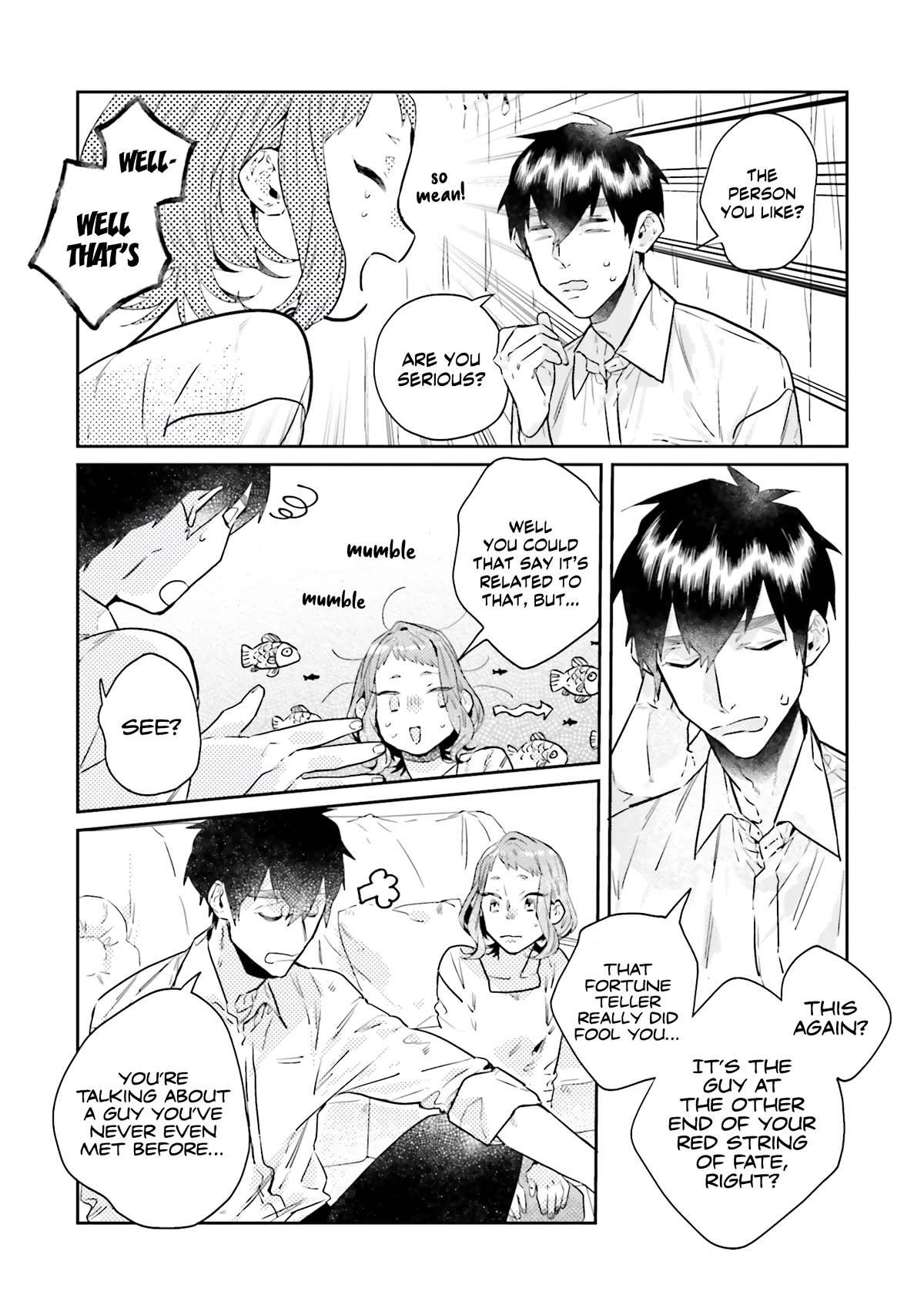 What He Who Doesn't Believe in Fate Says Chapter 15.1 page 8 - Chapter 15.1