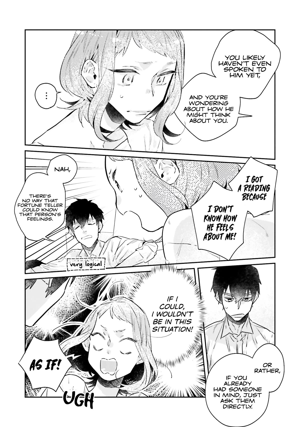 What He Who Doesn't Believe in Fate Says Chapter 15.1 page 9 - Chapter 15.1