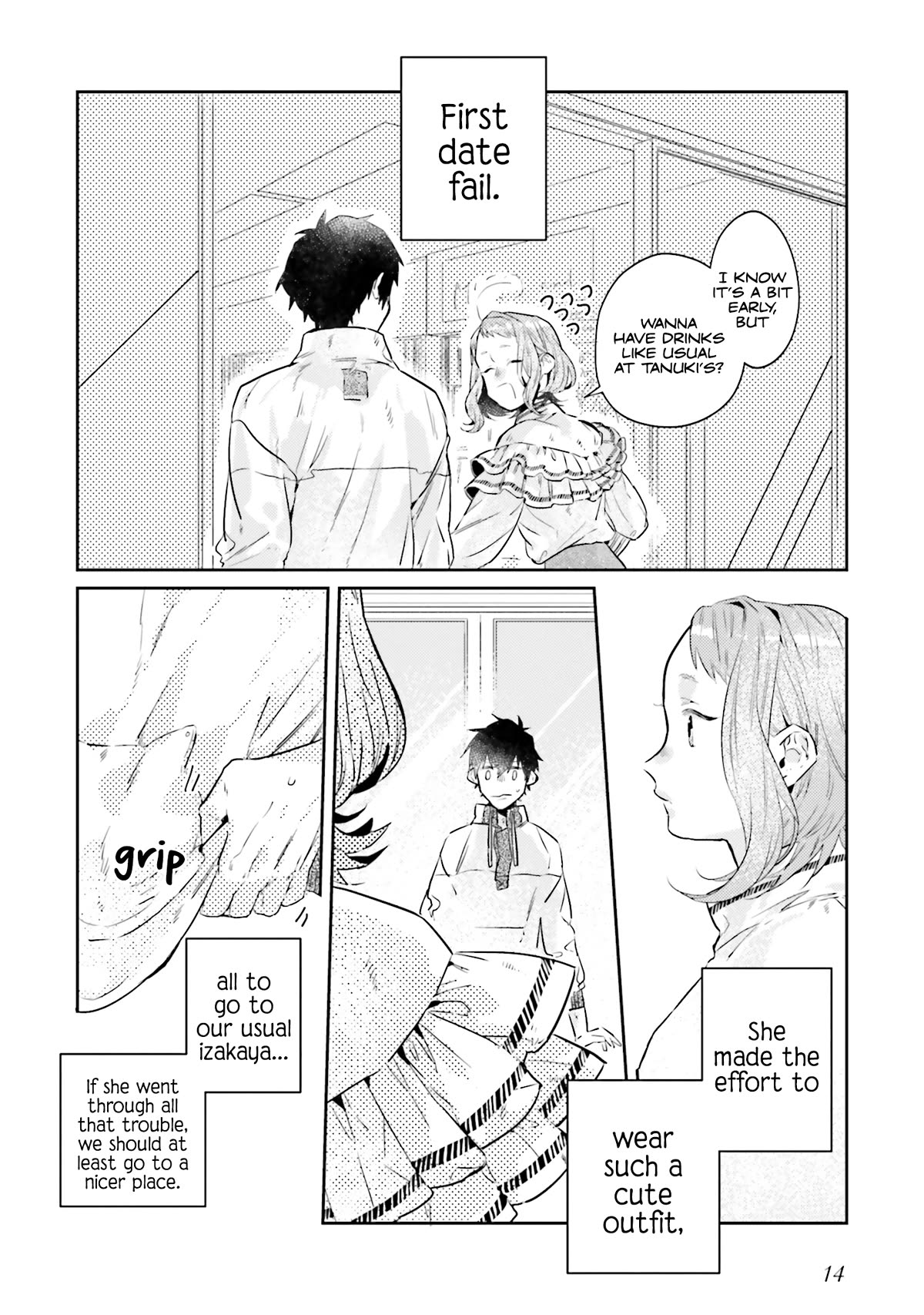 What He Who Doesn't Believe in Fate Says Chapter 16.1 page 16 - Chapter 16.1