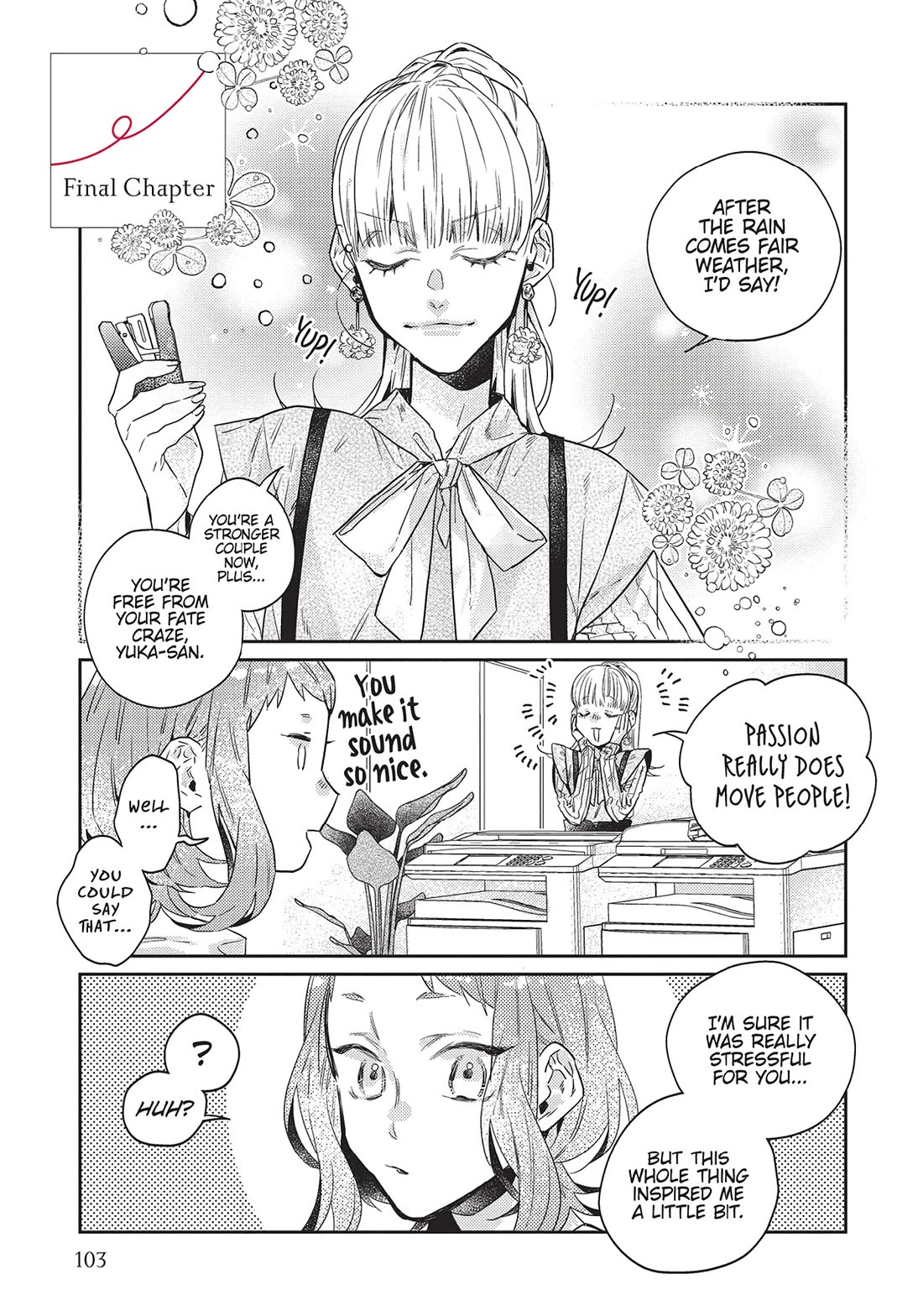 What He Who Doesn't Believe in Fate Says Chapter 27 page 1 - Chapter 27