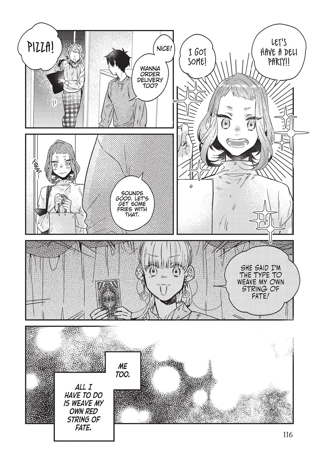 What He Who Doesn't Believe in Fate Says Chapter 27 page 14 - Chapter 27