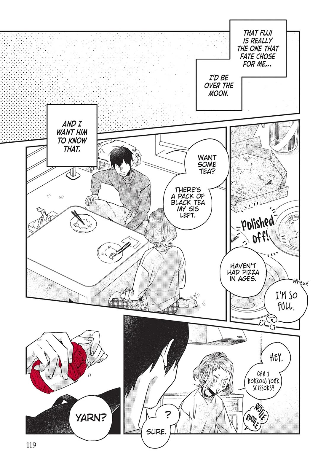 What He Who Doesn't Believe in Fate Says Chapter 27 page 17 - Chapter 27