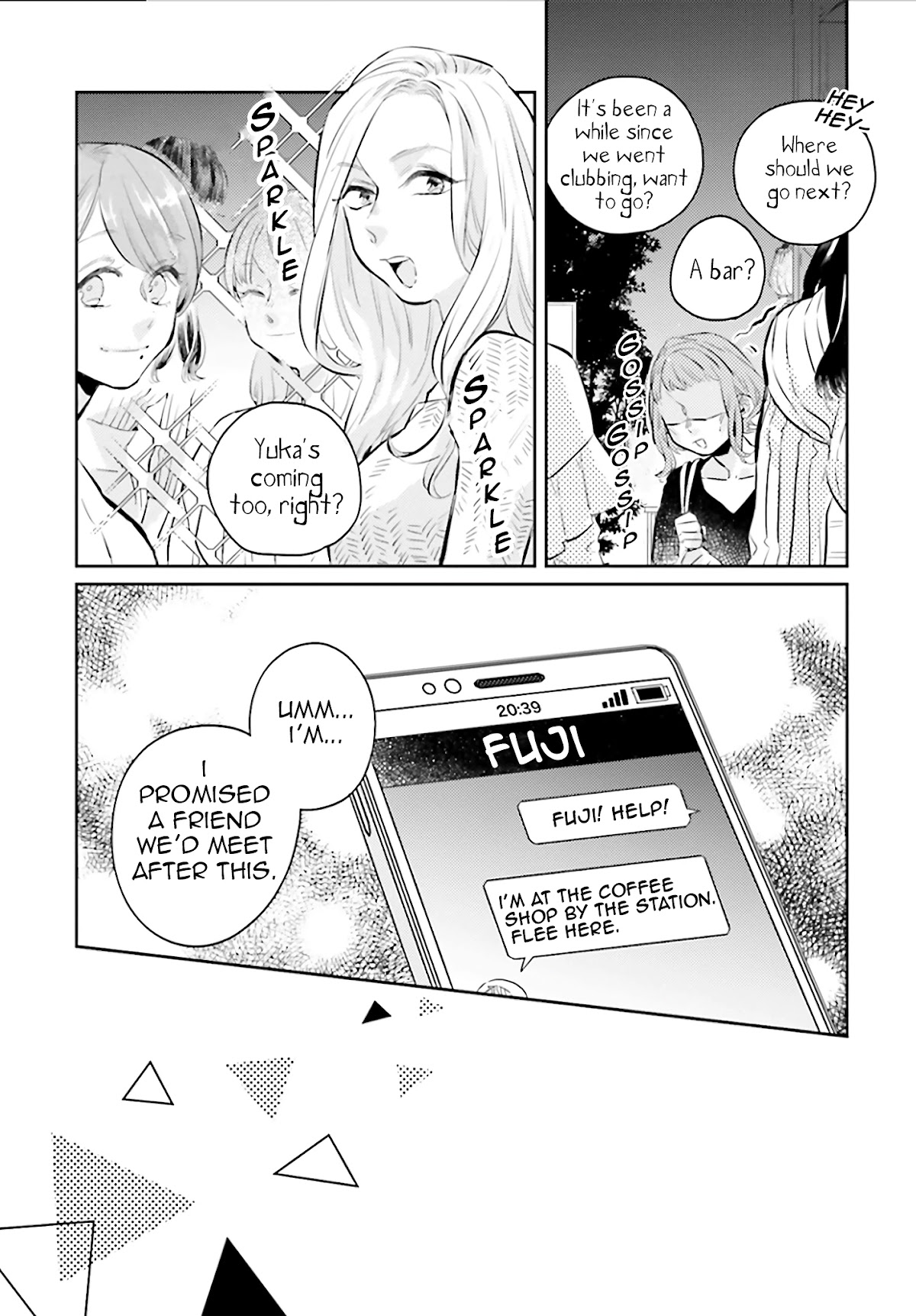What He Who Doesn't Believe in Fate Says Chapter 3 page 10 - Chapter 3