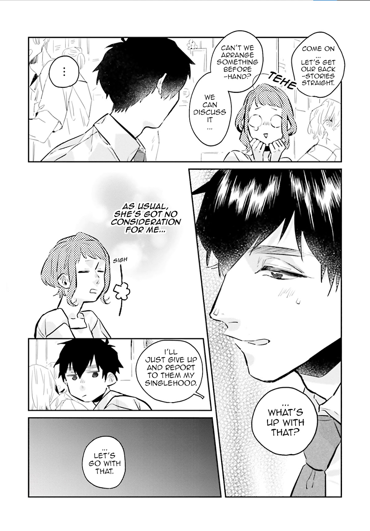 What He Who Doesn't Believe in Fate Says Chapter 3 page 3 - Chapter 3