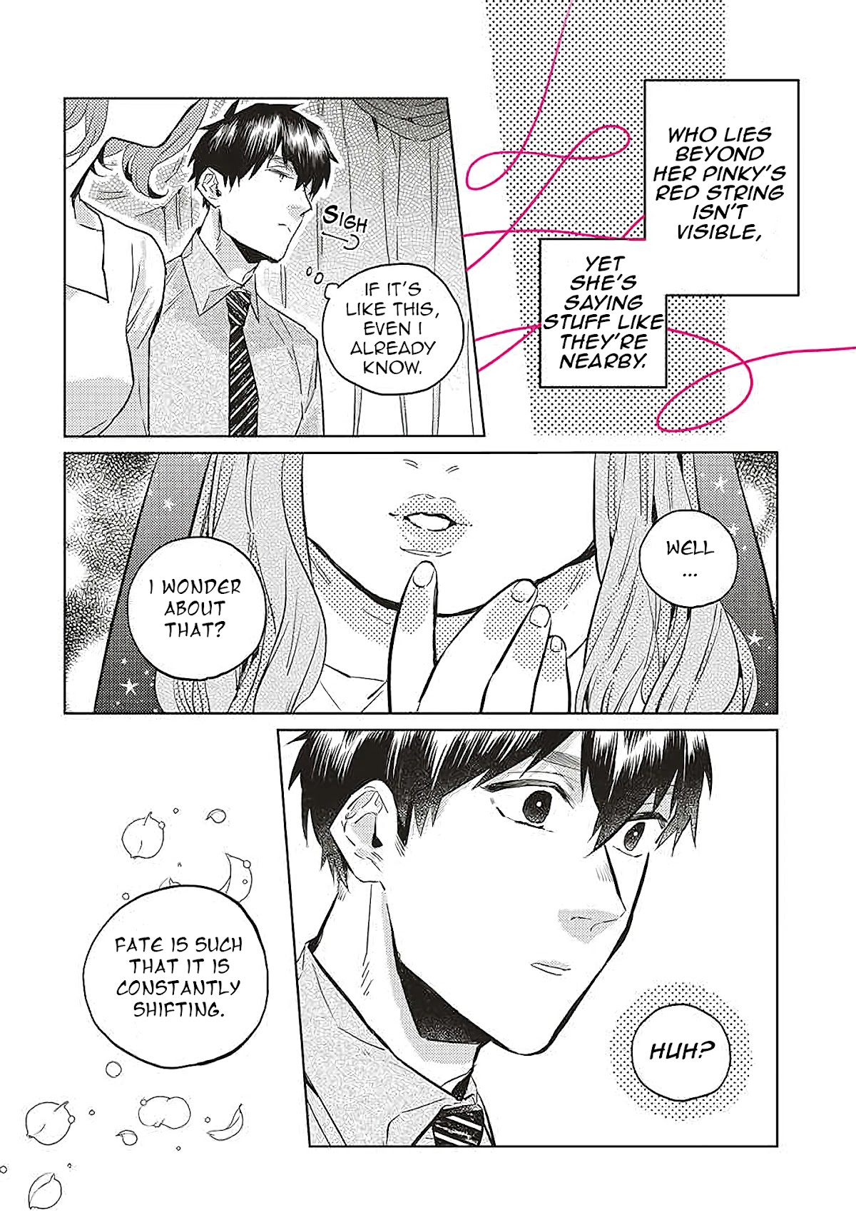 What He Who Doesn't Believe in Fate Says Chapter 4 page 10 - Chapter 4