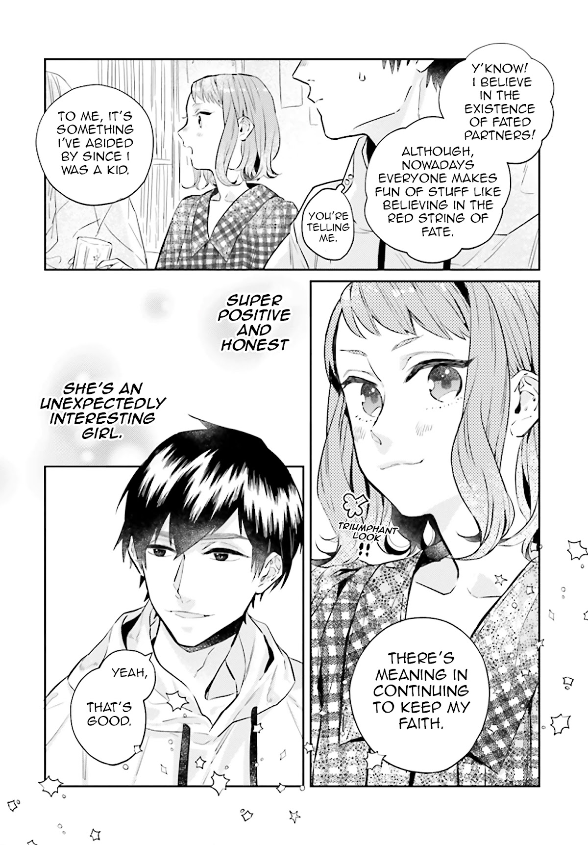 What He Who Doesn't Believe in Fate Says Chapter 5.5 page 12 - Chapter 5.5: Extras