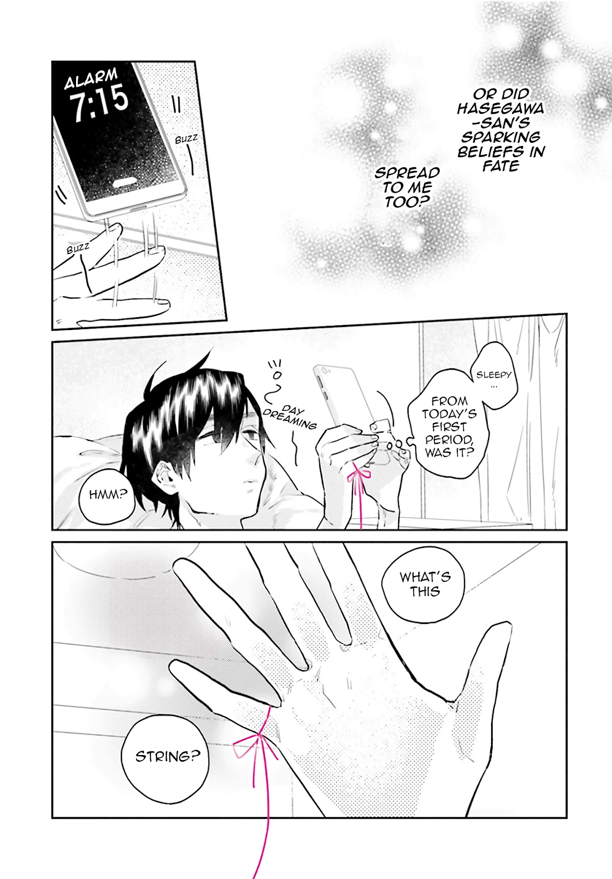 What He Who Doesn't Believe in Fate Says Chapter 5.5 page 15 - Chapter 5.5: Extras