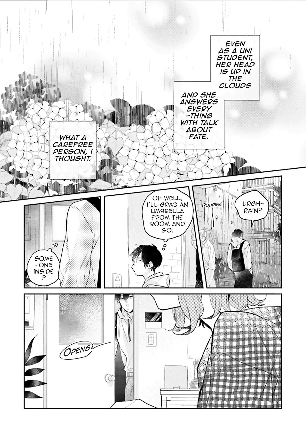 What He Who Doesn't Believe in Fate Says Chapter 5.5 page 4 - Chapter 5.5: Extras