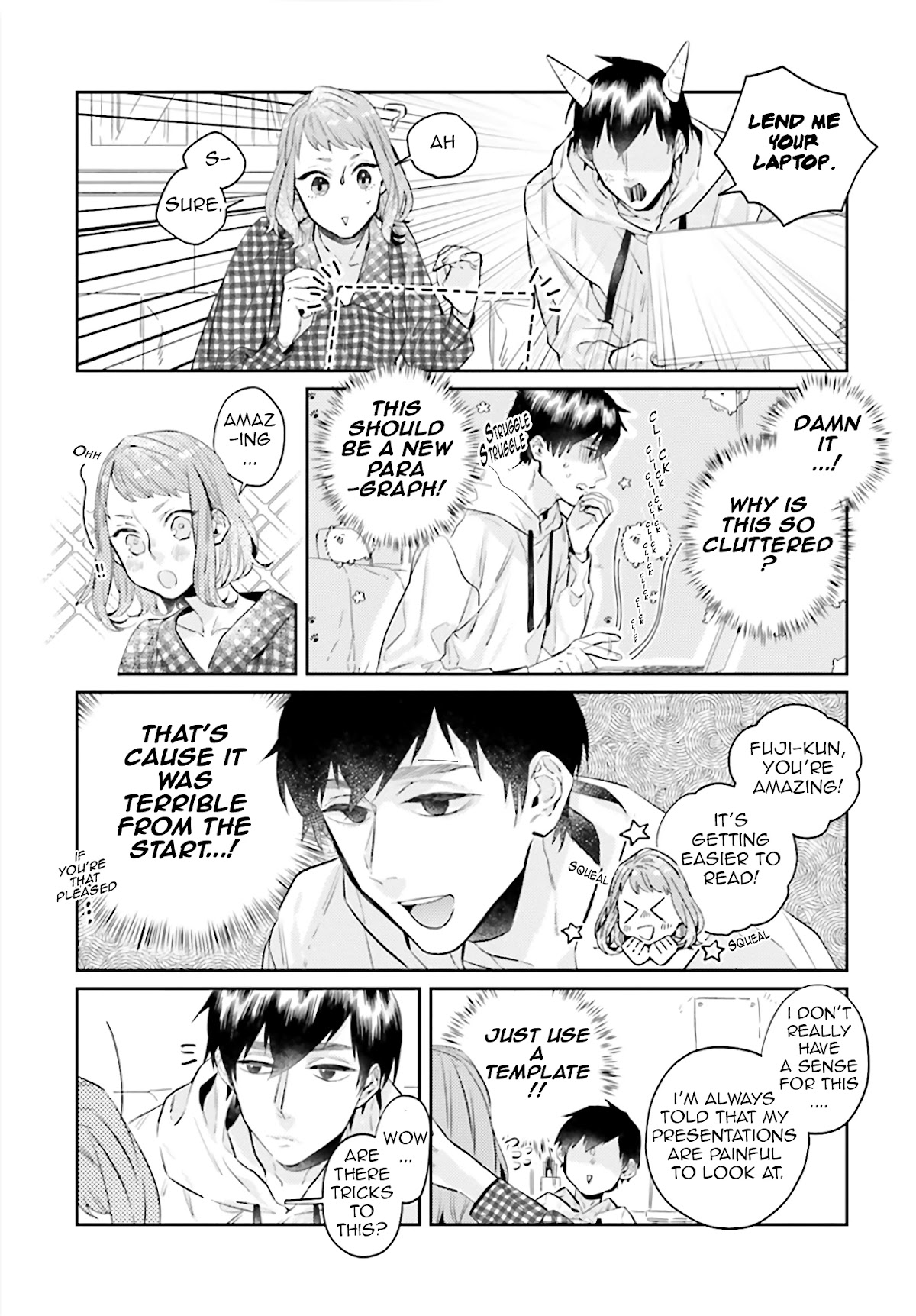 What He Who Doesn't Believe in Fate Says Chapter 5.5 page 7 - Chapter 5.5: Extras