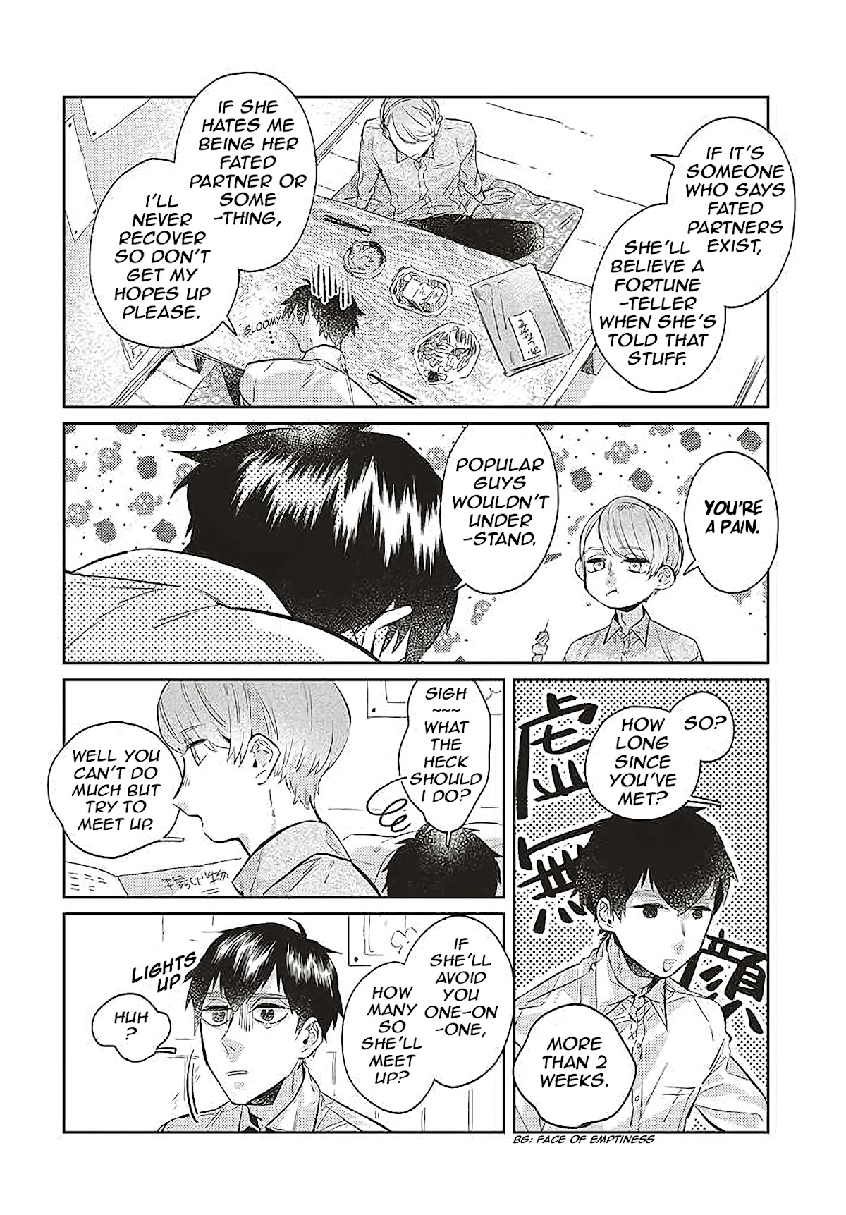 What He Who Doesn't Believe in Fate Says Chapter 5 page 12 - Chapter 5