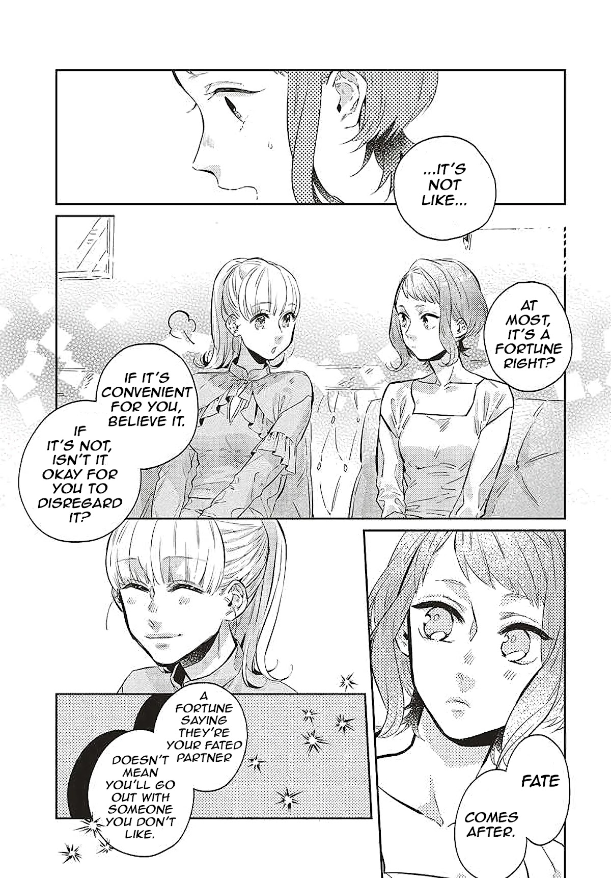 What He Who Doesn't Believe in Fate Says Chapter 5 page 15 - Chapter 5