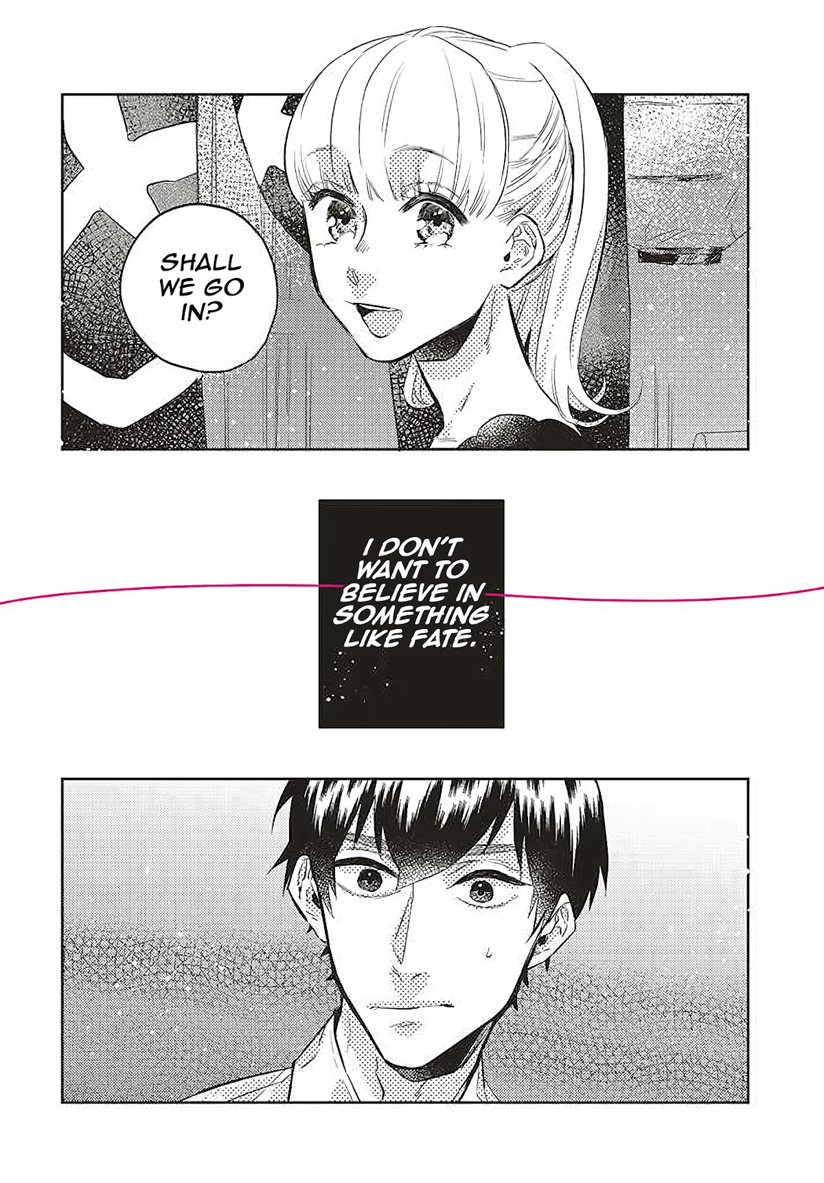 What He Who Doesn't Believe in Fate Says Chapter 5 page 26 - Chapter 5