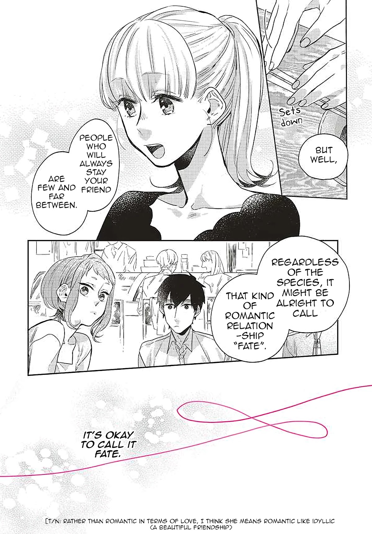 What He Who Doesn't Believe in Fate Says Chapter 6 page 18 - Chapter 6