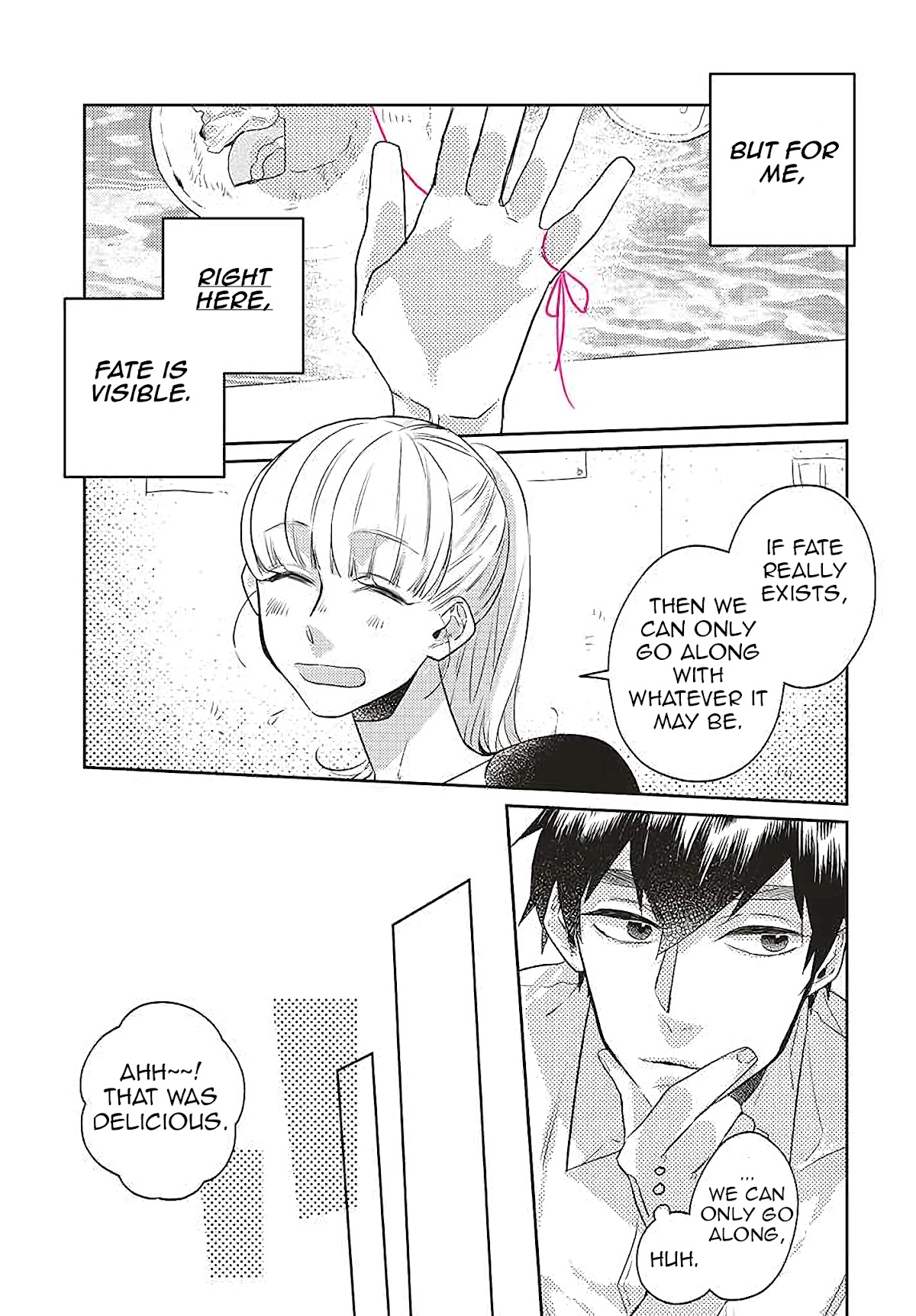 What He Who Doesn't Believe in Fate Says Chapter 6 page 19 - Chapter 6