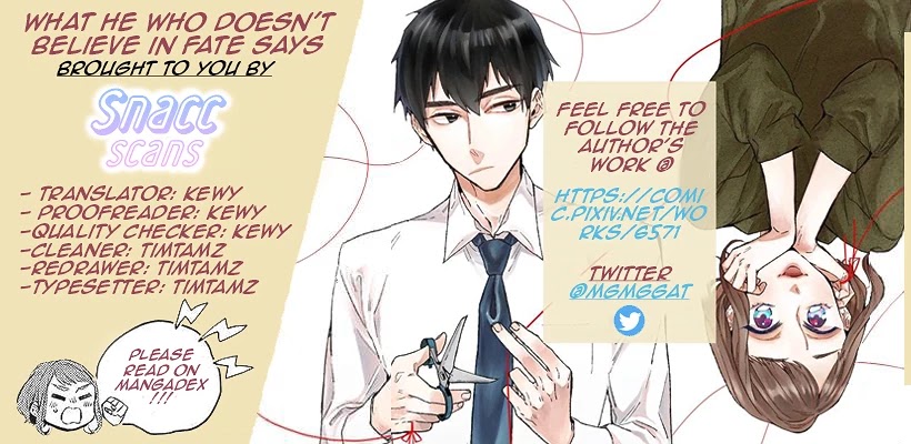 What He Who Doesn't Believe in Fate Says Chapter 9 page 25 - Chapter 9