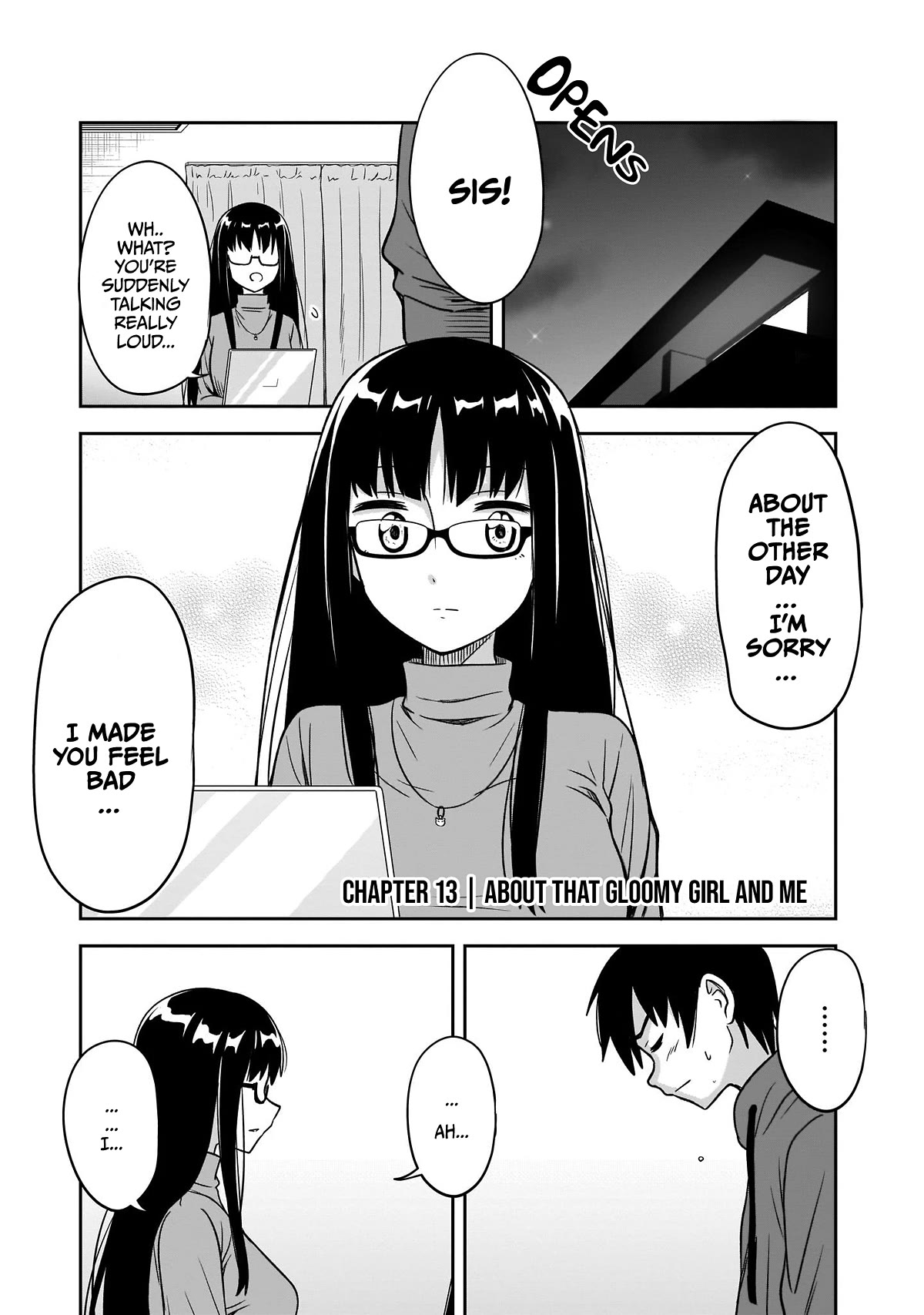 What I'd Like to do With That Gloomy Girl Chapter 13 page 2 - Chapter 13: About that gloomy girl and me