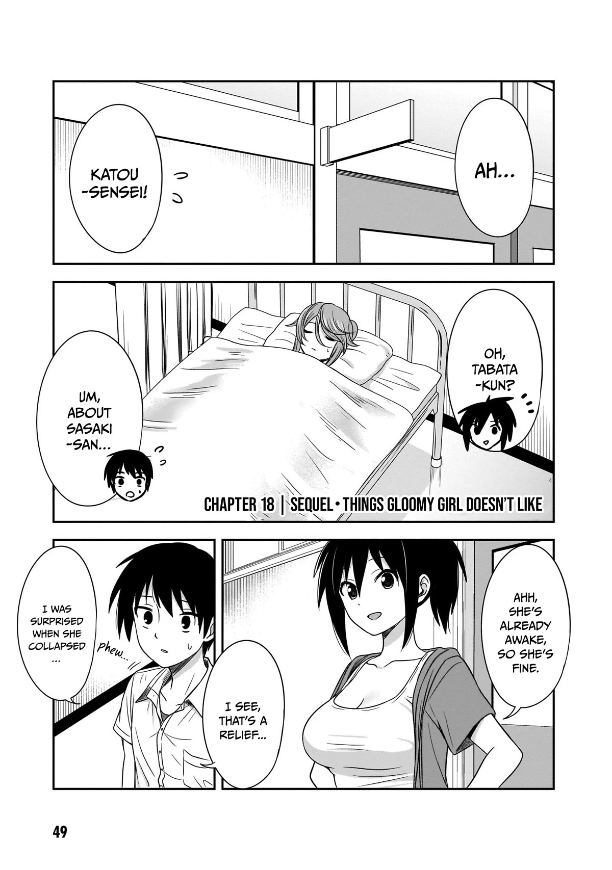 What I'd Like to do With That Gloomy Girl Chapter 18 page 2 - Chapter 18: Sequel • Things gloomy girl doesn't like