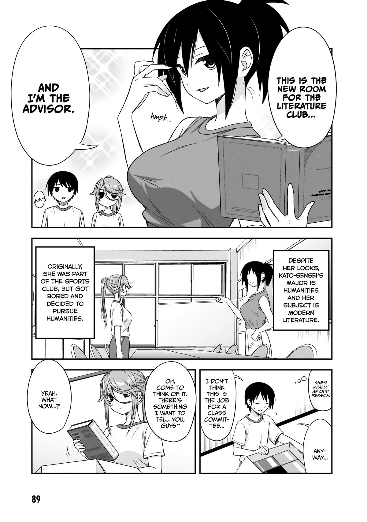 What I'd Like to do With That Gloomy Girl Chapter 21 page 4 - Chapter 21: Club and unexpected actvities