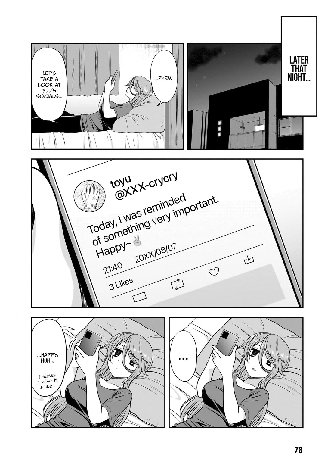 What I'd Like to do With That Gloomy Girl Chapter 31 page 13 - Chapter 31: The feeling of something too close to see