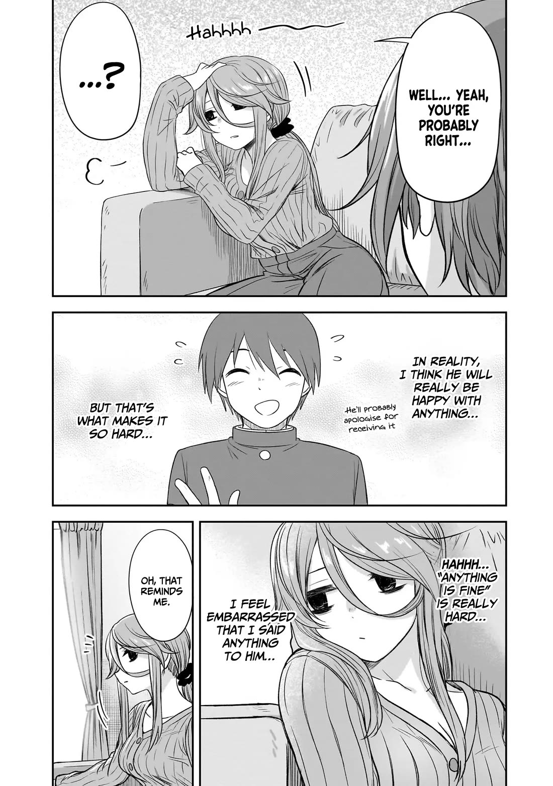 What I'd Like to do With That Gloomy Girl Chapter 47 page 11 - Chapter 47: That Gloomy Girl's Worries