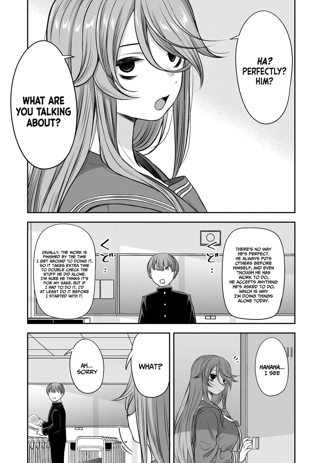 What I'd Like to do With That Gloomy Girl Chapter 55 page 10 - Chapter 55: If It was him...