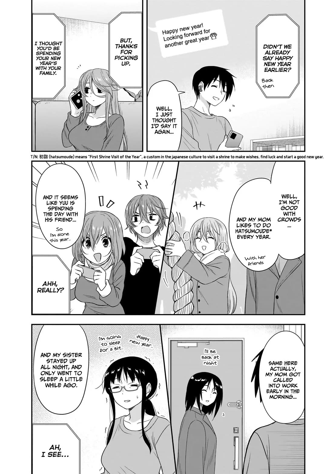 What I'd Like to do With That Gloomy Girl Chapter 63 page 4 - Chapter 63: New Year with The Gloomy Girl