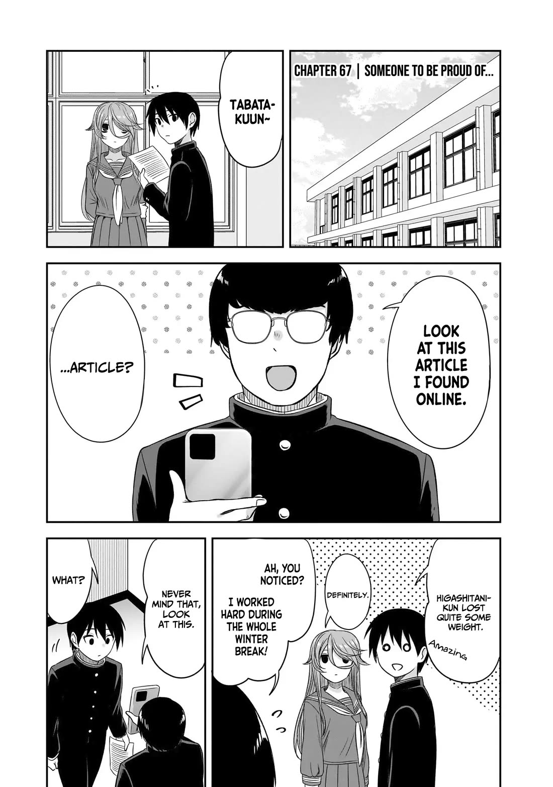 What I'd Like to do With That Gloomy Girl Chapter 67 page 2 - Chapter 67: Someone to be proud of...