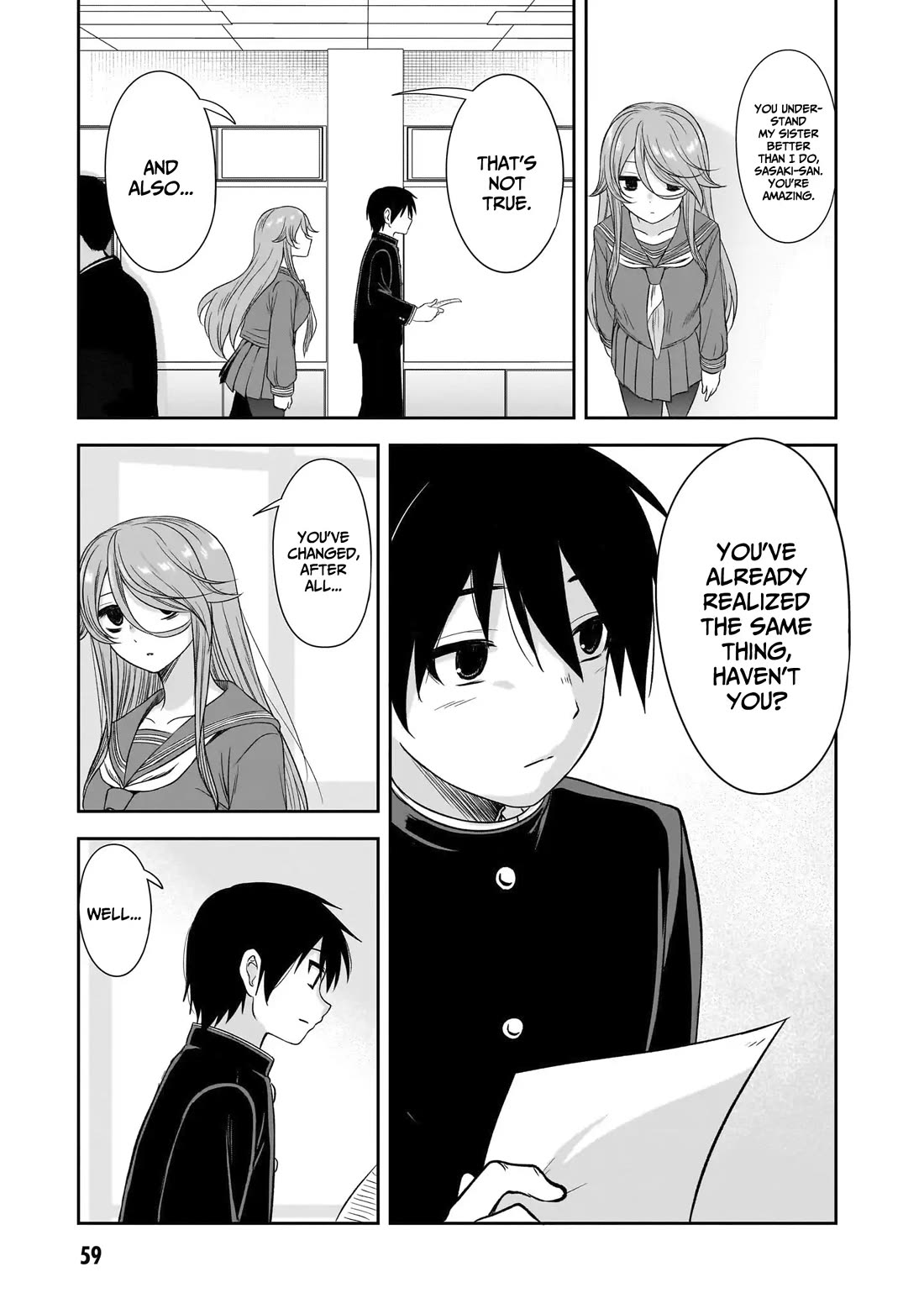 What I'd Like to do With That Gloomy Girl Chapter 67 page 8 - Chapter 67: Someone to be proud of...