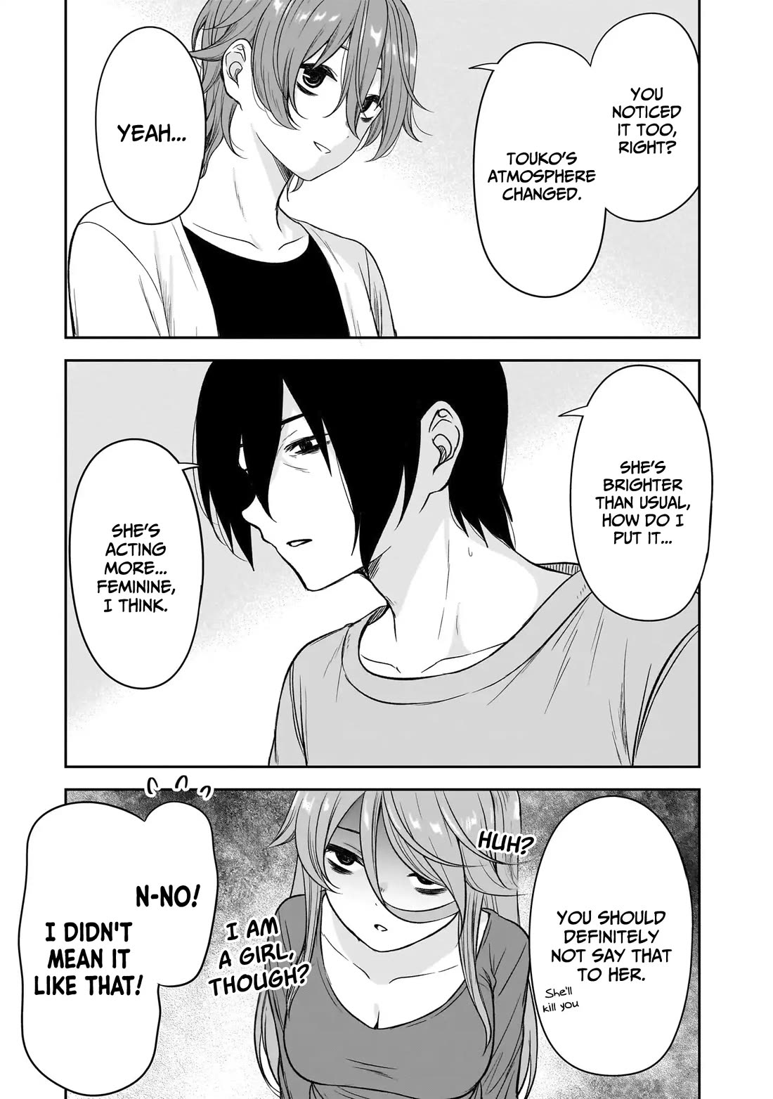 What I'd Like to do With That Gloomy Girl Chapter 72 page 6 - Chapter 72: Thanks to Tabata-kun