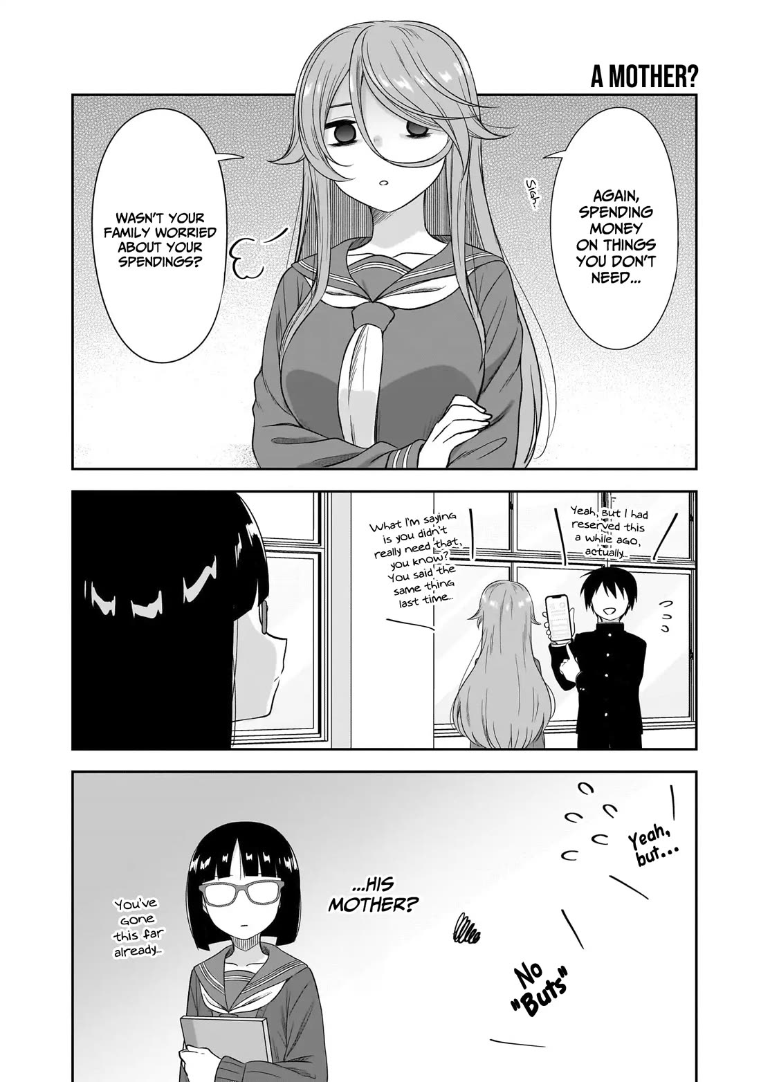 What I'd Like to do With That Gloomy Girl Chapter 74.5 page 3 - Chapter 74.5: Extras Volume 6