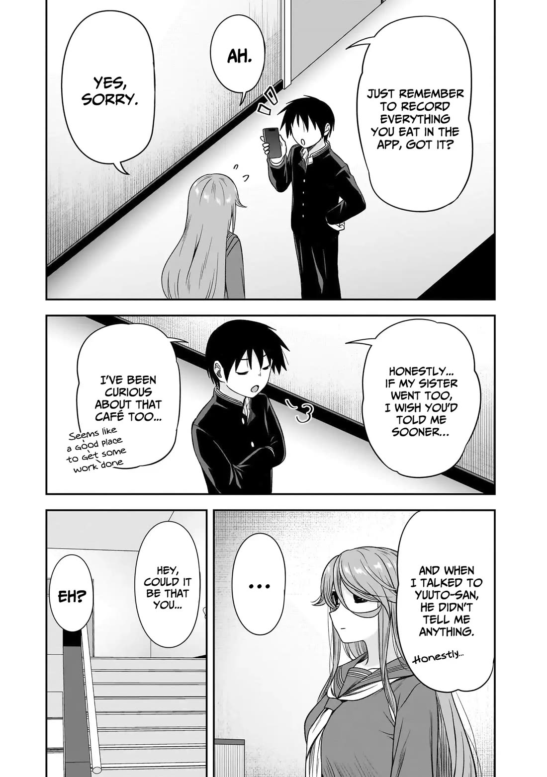 What I'd Like to do With That Gloomy Girl Chapter 78 page 12 - Chapter 78: Did you want to go together?