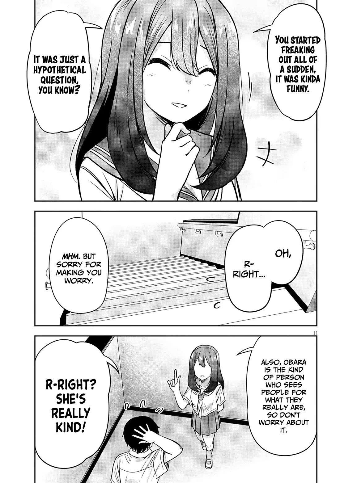 What I'd Like to do With That Gloomy Girl Chapter 88 page 12 - Chapter 88: Being noticed